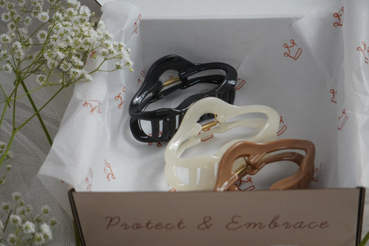 3-Piece Hair Clip Bundle – “Crown Hold Trio” for All Hair Types