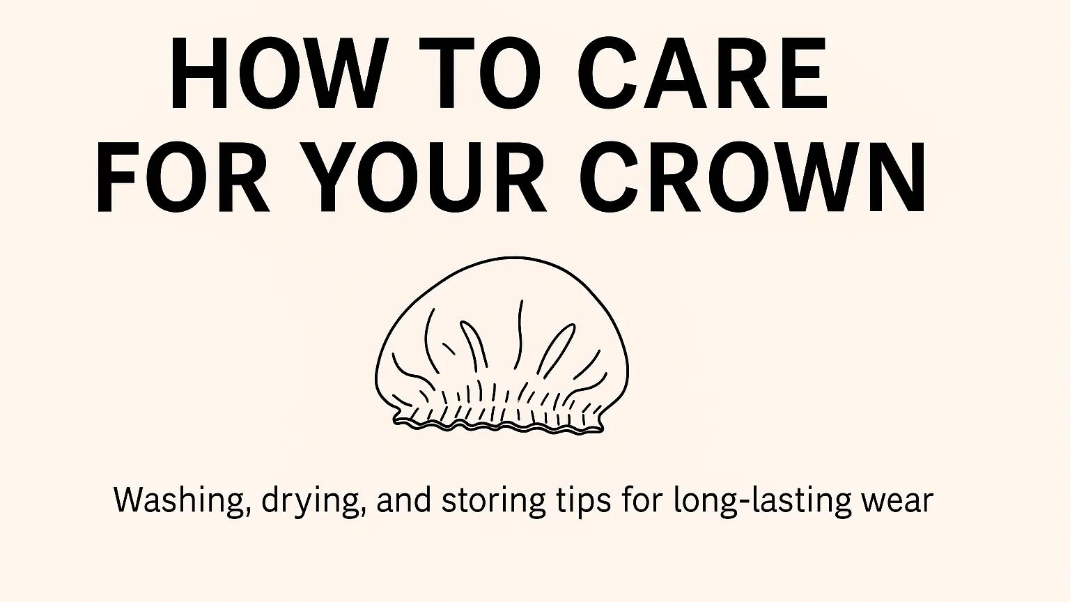 How to Care for Your Crown: Satin Bonnet, Durag, and Scrunchie