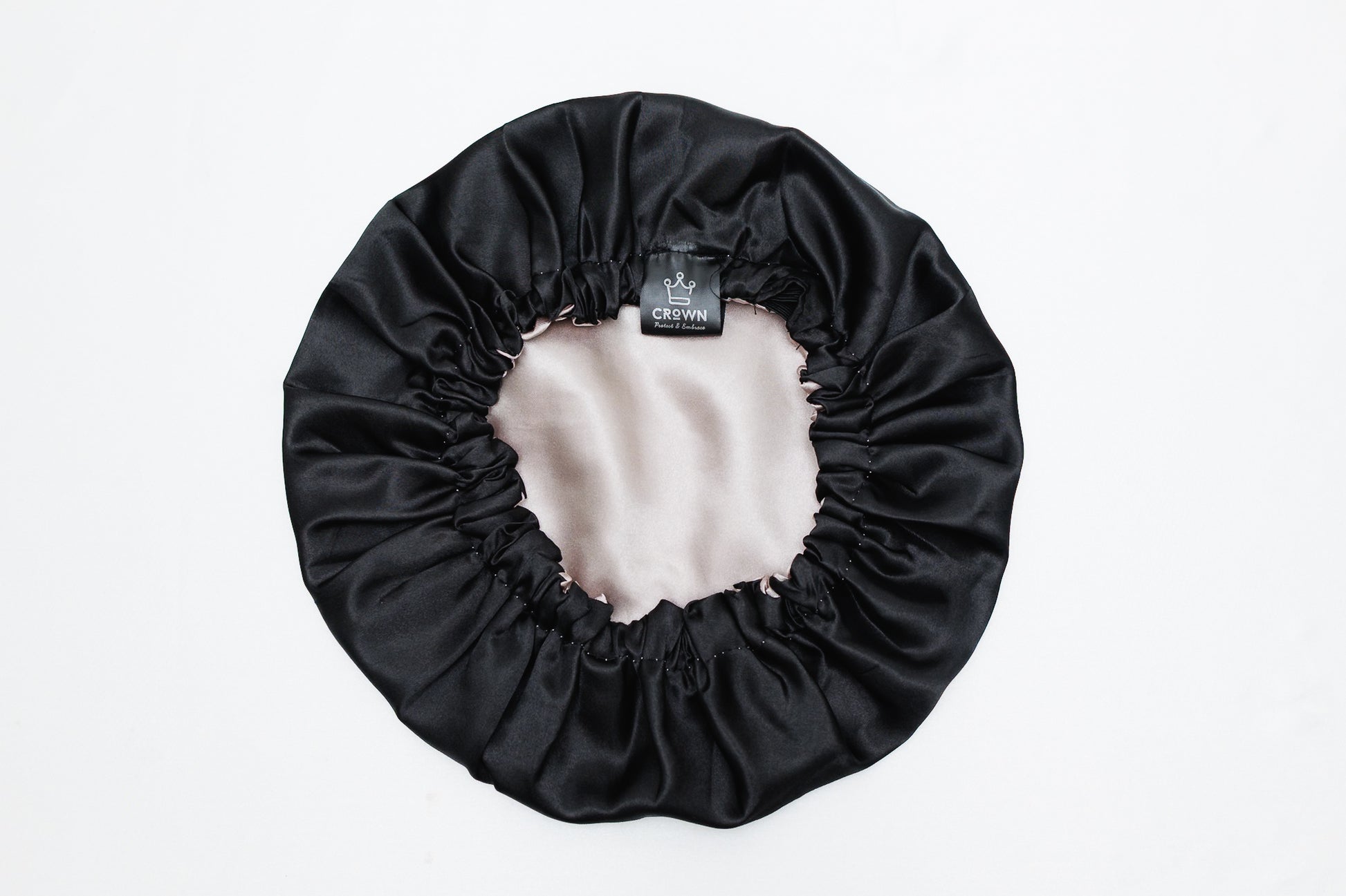 Child Satin Bonnet – Adjustable and Stay-Ons